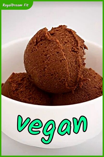 Vegan Healthy Ice Cream