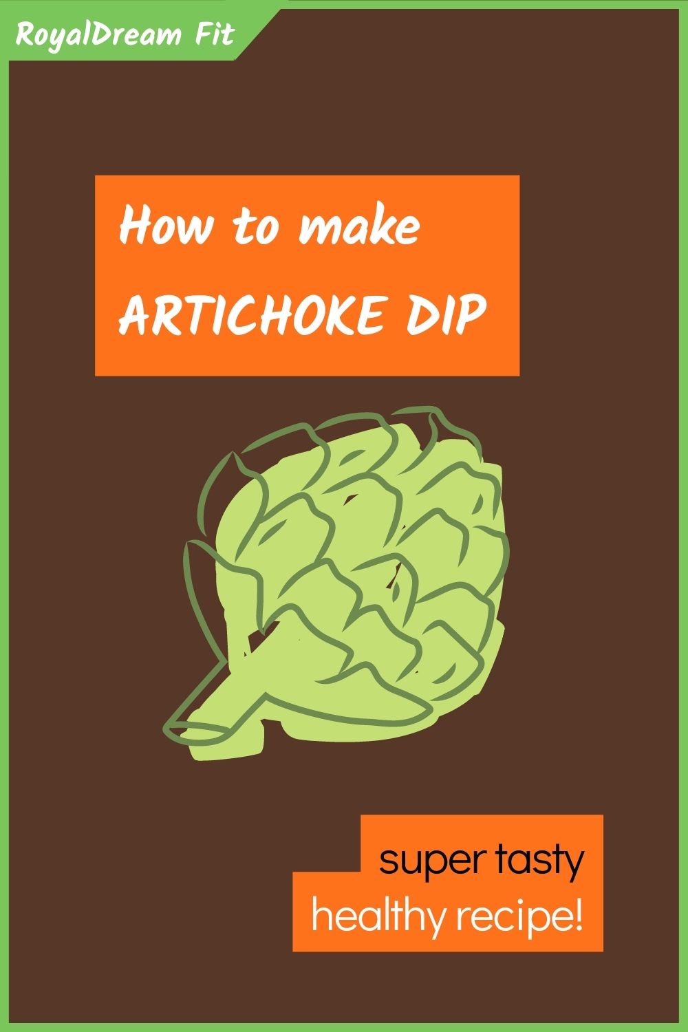 Try this super tasty healthy artichoke dip recipe!