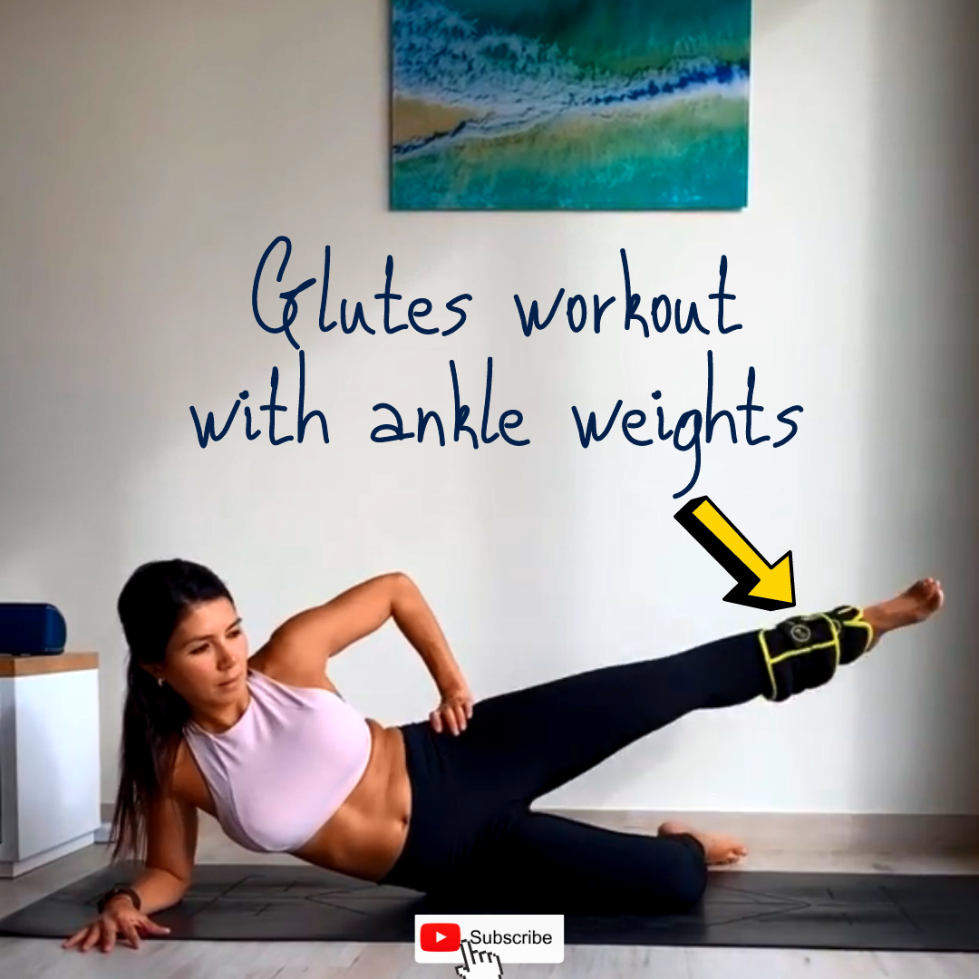 Glutes Workout with Ankle Weights - RoyalDream Fit